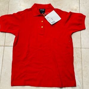 Escada Sport Red Polo Cotton shirt